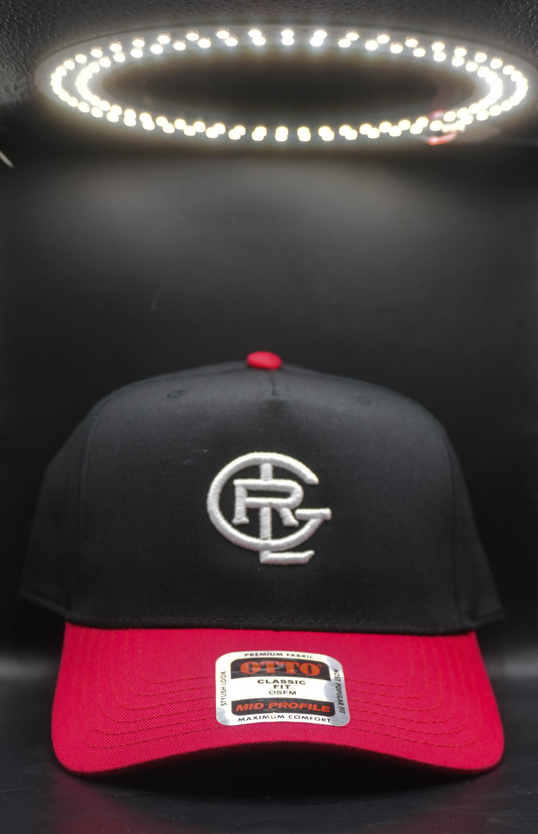 Get Ripped Life Snapback Cap (Red/Blk)