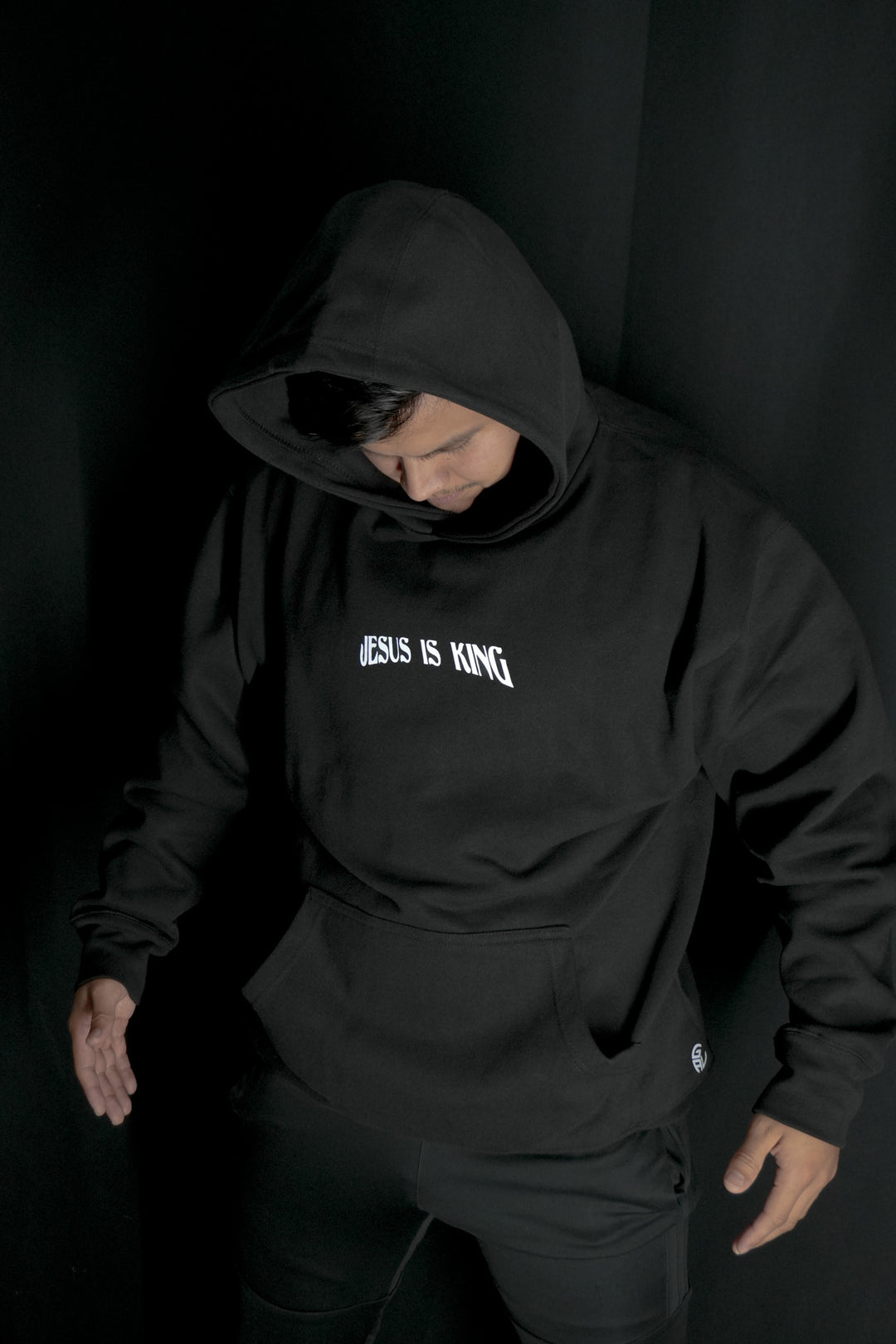 GET RIPPED LIFE® JESUS IS KING HOODIE ULTRA HEAVYWEIGHT
