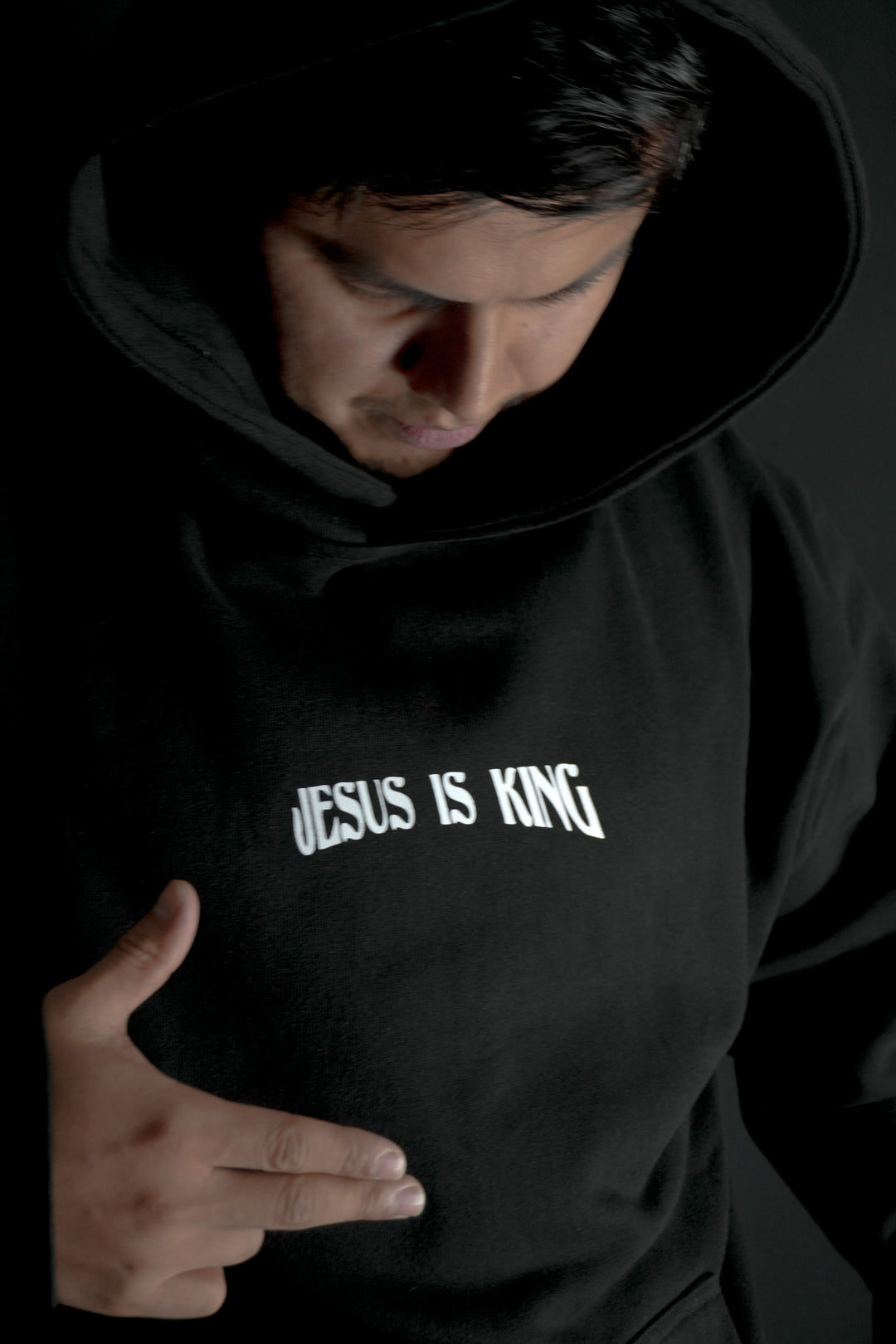 GET RIPPED LIFE® JESUS IS KING HOODIE ULTRA HEAVYWEIGHT