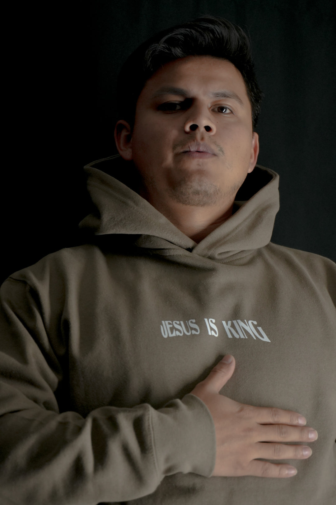 GET RIPPED LIFE® JESUS IS KING HOODIE ULTRA HEAVYWEIGHT