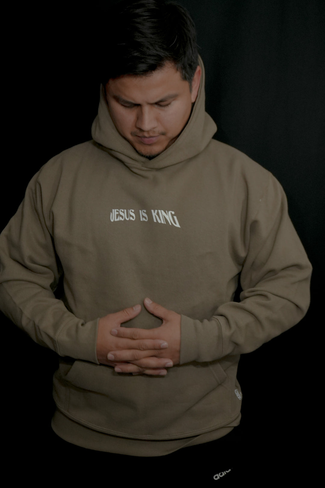 GET RIPPED LIFE® JESUS IS KING HOODIE ULTRA HEAVYWEIGHT
