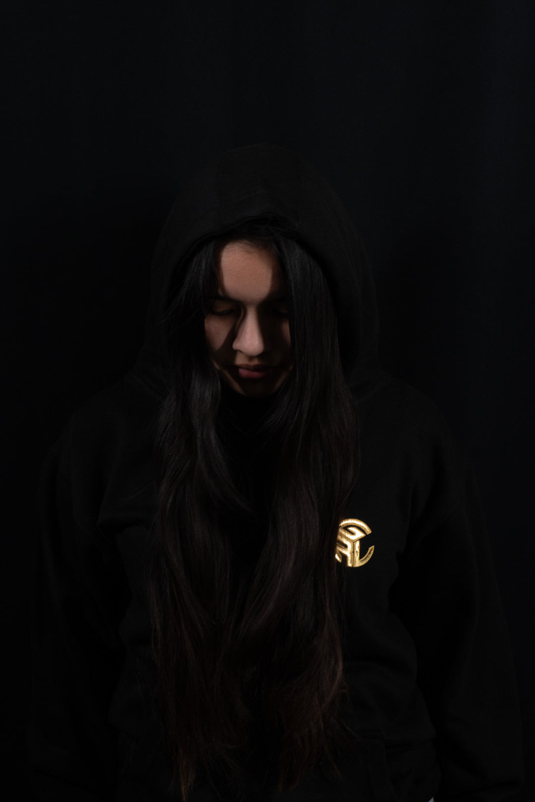 GET RIPPED LIFE® WOMEN CROSS PUFF HOODIE
