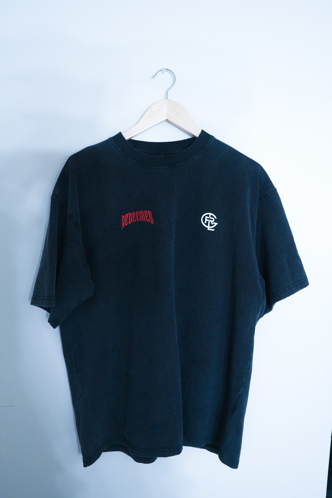 GET RIPPED LIFE® 'REDEEMED' T-SHIRT BLACK