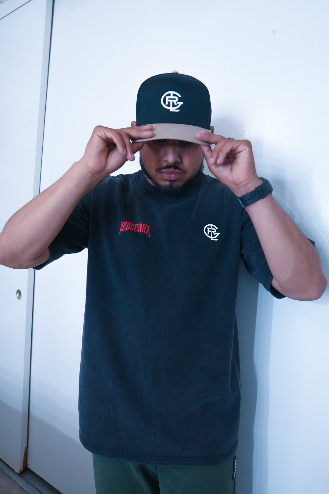 GET RIPPED LIFE® 'REDEEMED' T-SHIRT BLACK